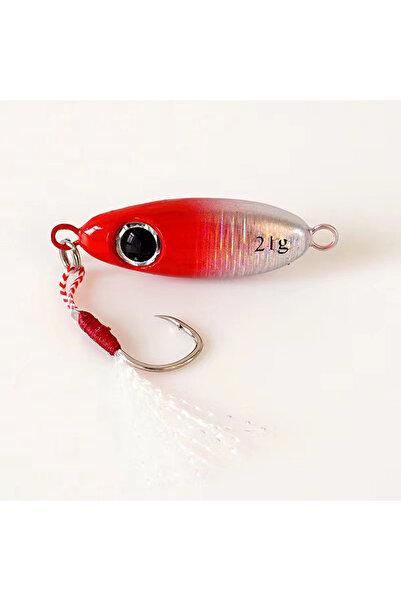 Choice طُعم صيد معدني صغير الحجم (21 غرام) للصيد بالرمي من الشاطئ، متوفر بأحج...