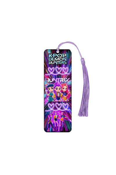 Choice A KPop Kpop Demon Hunters Huntrix Cartoon Bookmarks Anime Cute Station...