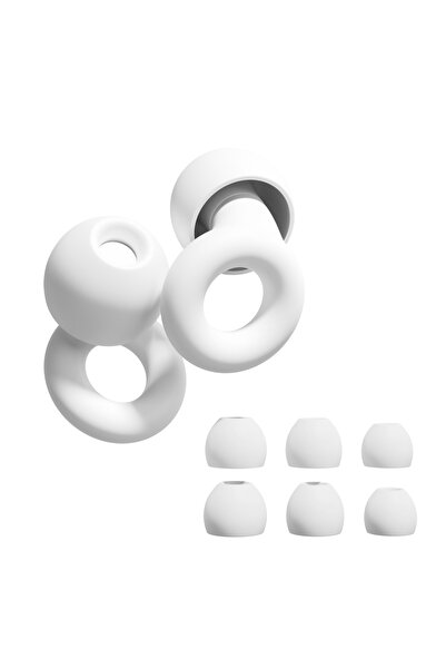 Choice White Reusable Silicone Earplugs - Noise Cancelling, High-Fidelity Hea...