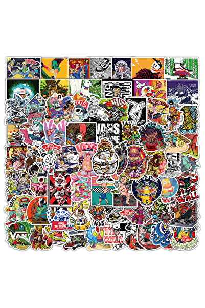 Choice 100PCS 50/100PCS Fashion Brand Waterproof Graffiti Stickers - Decals f...