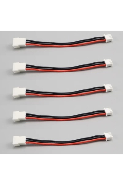 Choice 2S 10CM 5PCS 5PC Battery Balance Charger with Silicone Wire Extension ...