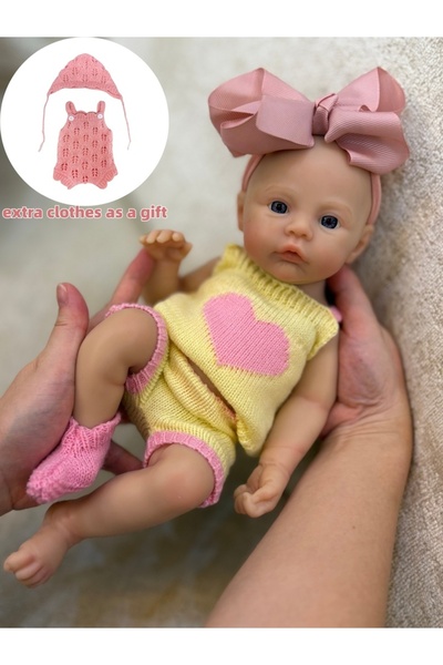 Choice3 دمية طفلة سيليكونية مقاس 13 بوصة، من النوع B-2، مع مجموعتين من الملاب...