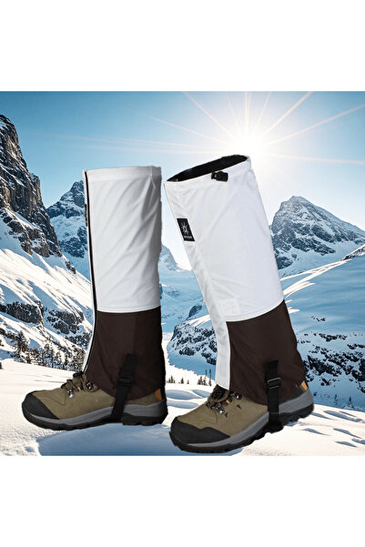 Choice غطاء ساق عاجي مقاوم للماء، مناسب للأنشطة الخارجية في قرية ثلجية، وتسلق...