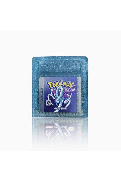 BANDAI crystal GBC 16-bit Game Video Game Cartridge Console Card Pokemon Red ...