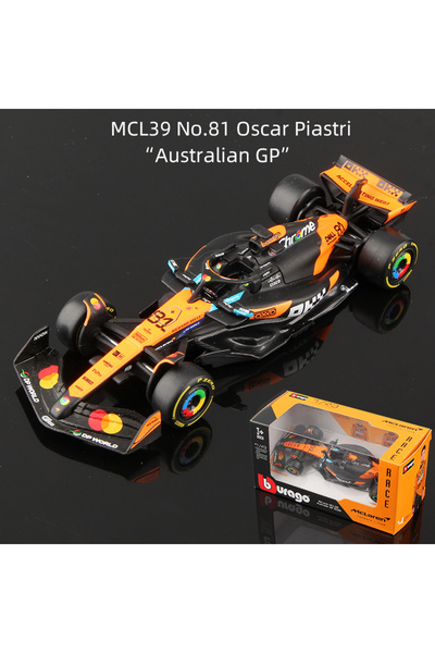 Choice6 81-PIA-Australia Bburago 1:43 F1 Alloy Car Model 2025 Formula Racing ...
