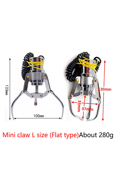 Choice1 Mini L Stainless Steel Claw With Coil Spring Crane Game Vending Machi...