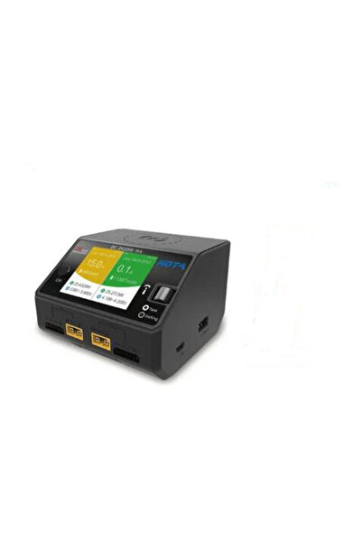 Choice شاحن ذكي مزدوج D6 أسود من هوتا D6 بقوة 650 واط تيار مستمر 15 أمبير مع ...