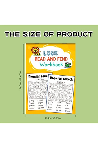 Choice Look Read and Find Phonics Practice Workbook Look Read and Find Intera...