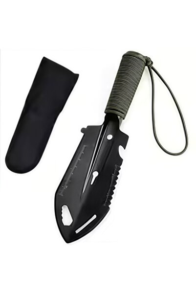 Choice Black Portable Engineer Shovel - Ultralight Camping Trowel for Surviva...