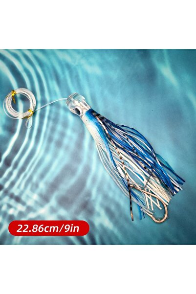 Choice FCP-650-C-9 قطعة واحدة/6 قطع 6 بوصات/9 بوصات طعم صيد سمك التونة الحمرا...