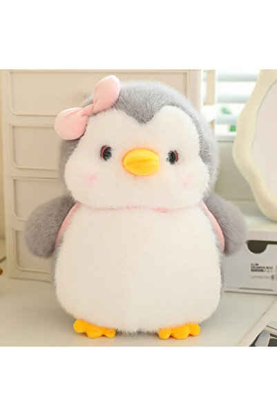 Choice دمية بطريق سمينة ناعمة محشوة على شكل زهرة الأوركيد بطول 25 سم و25/32 س...