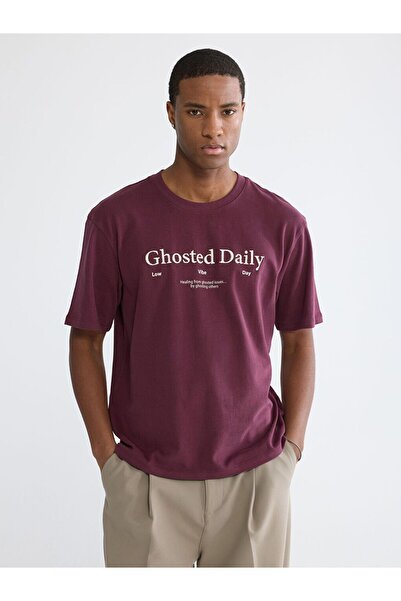 LC Waikiki Xside Crew Neck Printed Combed Cotton Men's T-Shirt