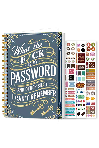 Choice SKY BLUE A5 Password Book,Internet Account and Website Login Organizer...