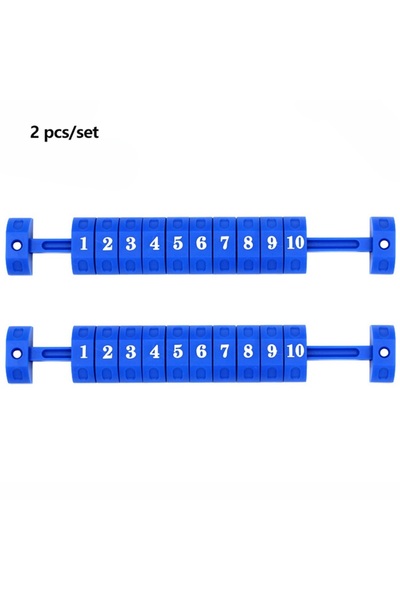 Choice Blue 2 Pieces Universal Foosball Counter Scoring Units Table Soccer Sc...