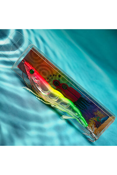 Choice FCP29T-2717-E ANFS قطعة واحدة/5 قطع طُعم روبيان خشبي مُضيء، طُعم روبيا...