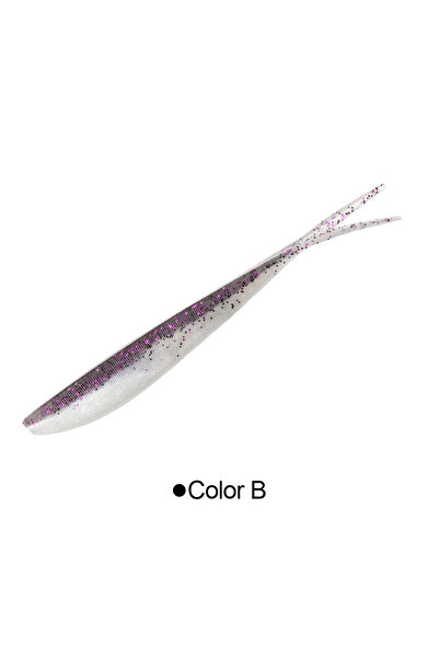 Choice 5 سم، 0.5 غرام، لون خشب الورد، 2 بوصة، 3 بوصة، 4 بوصة، طعم صيد ناعم، ط...