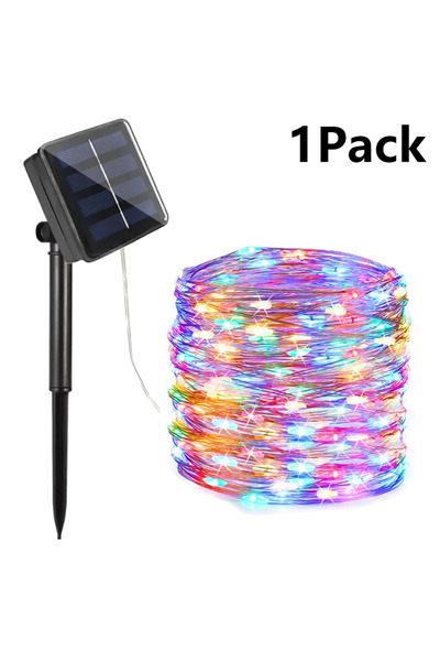 Choice 7m 50LED Multicolor 7M/12M/22/32M Solar Led Fairy Light Outdoor Festoo...