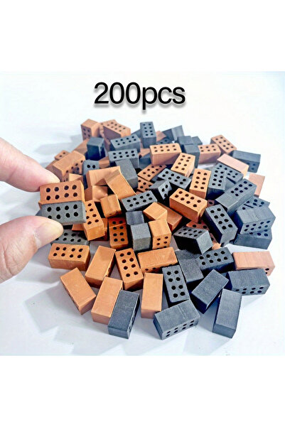 Choice3 200 قطعة من الطوب ذي الثمانية ثقوب، 50/100 قطعة من الطوب الصغير، أعما...