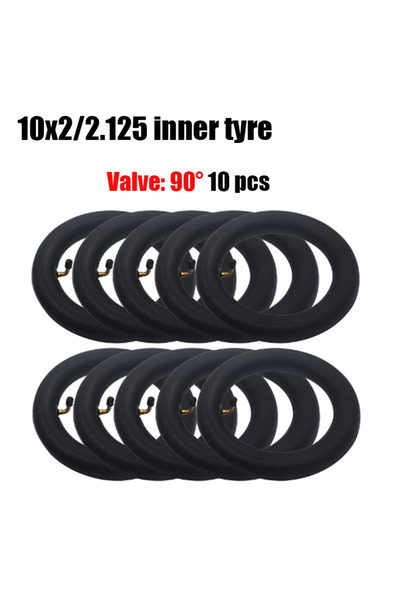 Choice 90 degrees 10 pcs 1/2/5/10 PCS 10x2/2.125 Original Butyl Tire Pneumati...