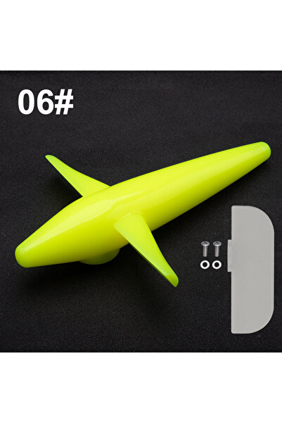 Choice 7 بوصة أصفر 7 بوصة 127 غرام متتبع جانبي مضيء لصيد التونة في المياه الع...