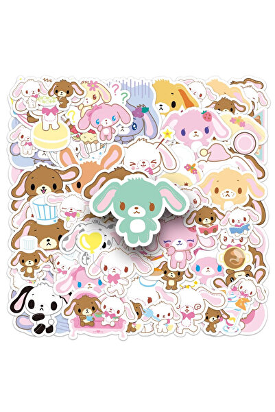 Choice ٥٠ قطعة من ملصقات شخصيات كرتونية من Sugarbunnies، تصميم شيروسا كوروسا،...