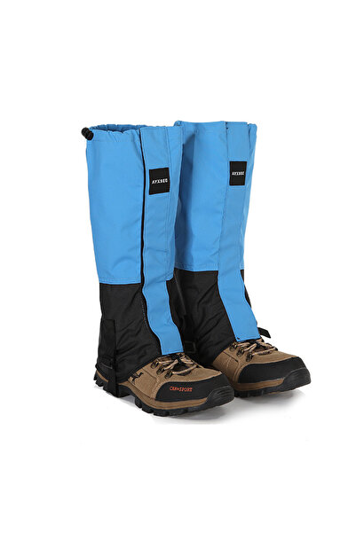 Choice High 44cm Blue Waterproof Hiking Leg Warmer Gaiters for Men Women - Cl...