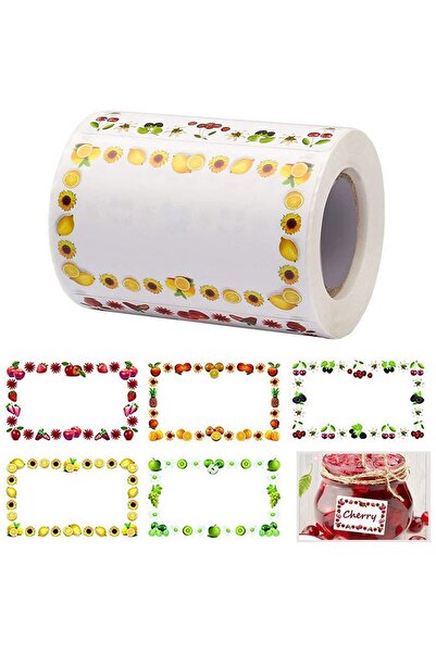 Choice A-250pcs 250Pcs Rectangle Canning Labels for Food Containers Jars Kitc...