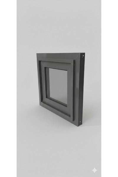 BULUT DİZAYN VE HEDİYELİK EŞYA 50X50 Aluminum Louver Window with Pop-Up Scree...