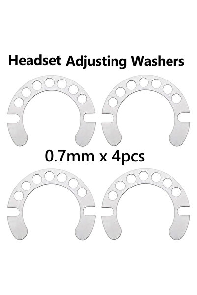 Choice فواصل فضية، 4 قطع، KOCEVLO X01، مقود دراجة طريق متكامل، غسالة بلاستيكي...