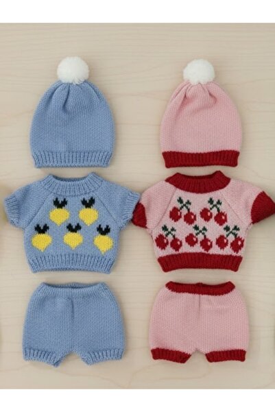 Choice مجموعة ب: 4 أطقم ملابس صوفية أنيقة لدمى بيبي ريبورن مقاس 13 بوصة، ناعم...