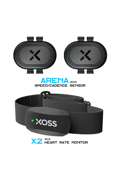 XOSS X2 ARENA ARENA ARENA Speed Cadence Sensor X2 Heart Rate Monitor For Phon...