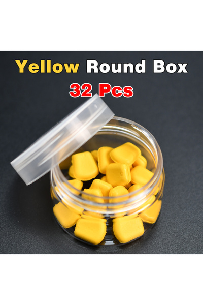 Choice علبة صفراء مستديرة MNFT طافية عالية الطفو مصنوعة من مادة EVA تحاكي الذ...