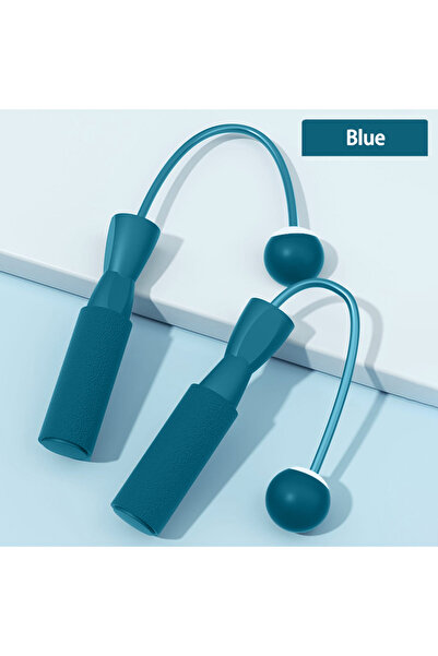 Choice Blue-small ball Cordless Jump Rope With Heavy Balls Sports Fitness Tra...