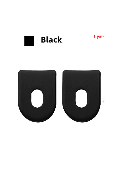Choice Black 1 pair Bicycle Crank Arm Protector Silicone Sleeve Caps for Peda...