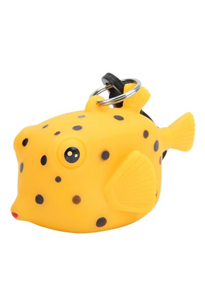 Choice غطاء مقاوم للغبار لفوهة الغوص على شكل سمكة كرتونية صفراء، وحامل منظم ا...