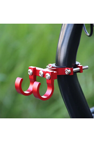 Choice Red Electric Scooter Hooks Simple Bike Shelf Tube Storage Hanger Buckl...