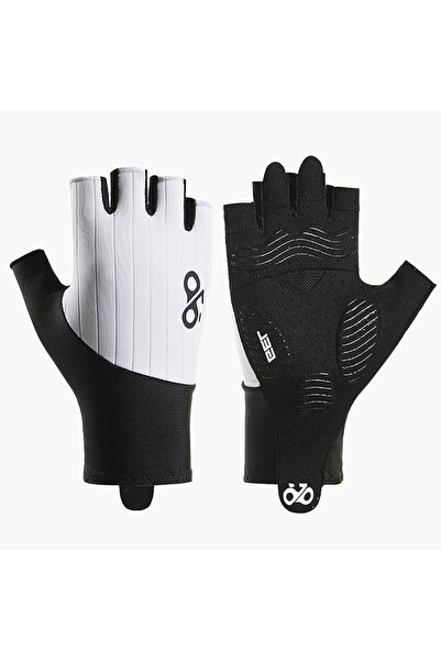 Choice قفازات ركوب الدراجات الصيفية من جي تي يو بايك، مقاس M أبيض، نصف أصبع، ...