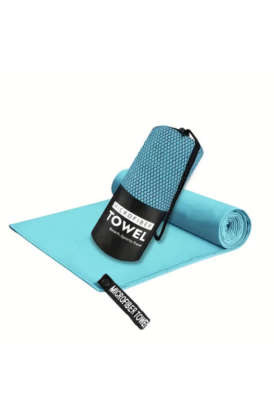 Choice 60x122cm Light blue Outdoor Sports Super Absorbent Soft Quick Drying T...