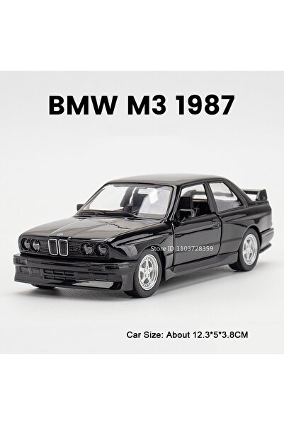 Choice M3 Black 1:36 Model Car BMW M4 CSL M3 1987 Miniature Cars Alloy Diecas...