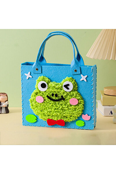 Choice Bear DIY Felt Animal Bag Craft Set Beginners Handmade Craft Art Toys f...