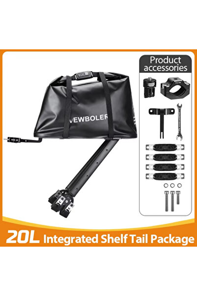 Choice BAG317 NEWBOLER Aeropack Aluminium Alloy Bicycle Luggage Carrier Passc...