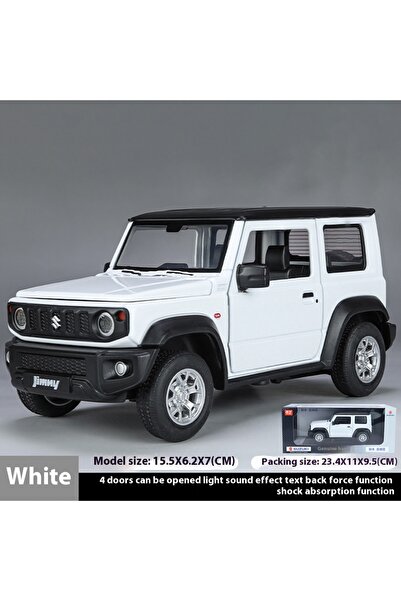 Choice Boxed white Simulation 1:24 Suzuki Jimny Alloy Automobile Model Die-ca...