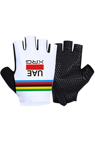 Choice قفازات ركوب الدراجات الهوائية مقاس XL باللونين الأخضر والأبيض من الإما...