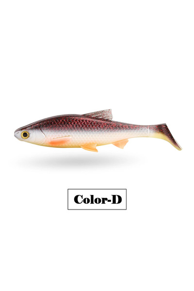 Choice طعم صيد بلاستيكي ناعم ثلاثي الأبعاد بطول 13 سم ووزن 20 غرام، لون D، طع...