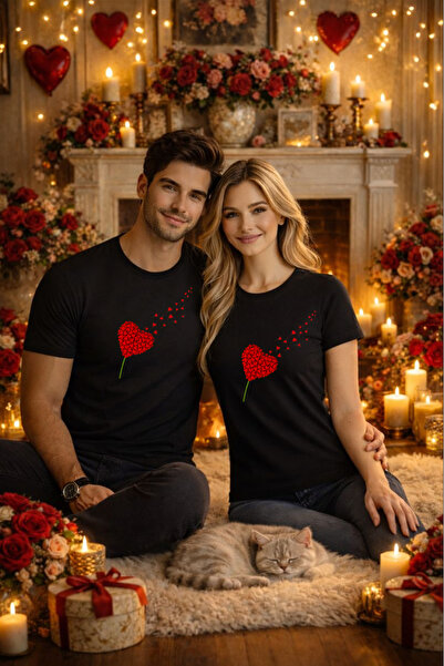 MVRDAR Tricou unisex 100% Bumbac personalizat Colectia Valentineâ€™s Day, Dra...