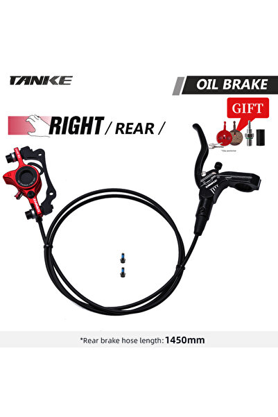 Choice فرامل قرصية هيدروليكية للدراجات الجبلية Red-RR، ضغط الزيت، مشبك فرجار ...