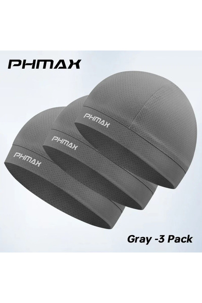 Choice 4503-3 Pack PHMAX Ice silk cycling cap sunscreen sports cap summer lig...