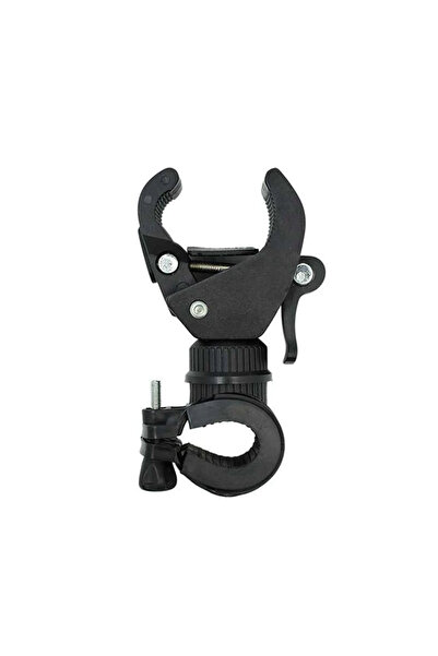 Choice مشبك تثبيت مصباح يدوي عالمي لمقود الدراجة، قابل للدوران 90°/360°، قطعة...