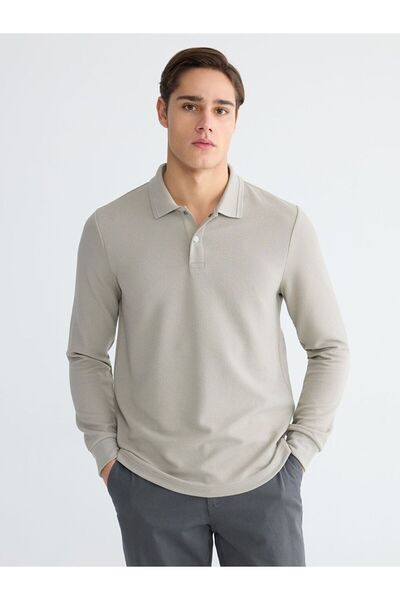 LC Waikiki Lcwaikiki Classic Polo Neck Men's Sweatshirt