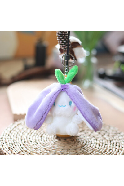 Choice9 LuoBo-12CM-Zi Kawaii Fruit Bunny Plush Toy Cute Carrot Strawberry Tur...